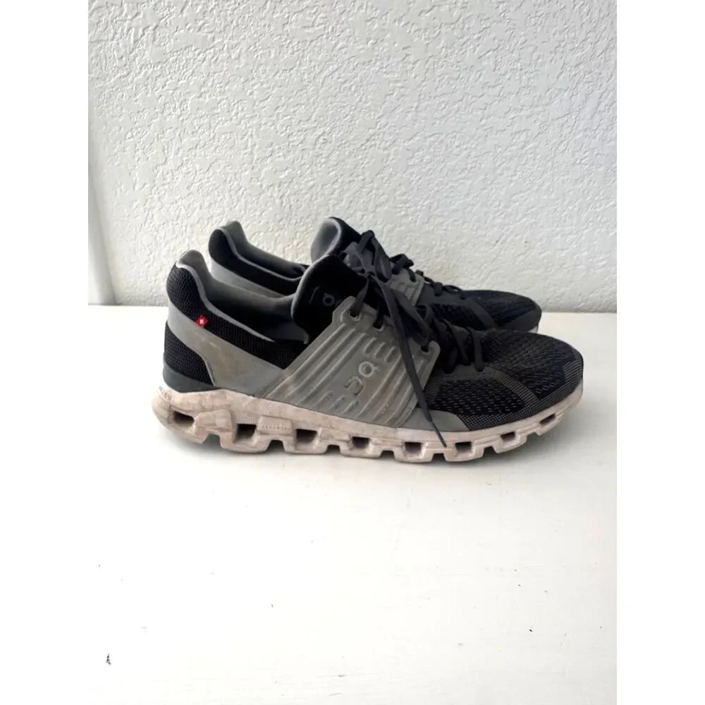 On Cloud Men’s On Running Cloudswift Gray/Slate White Sz 13
